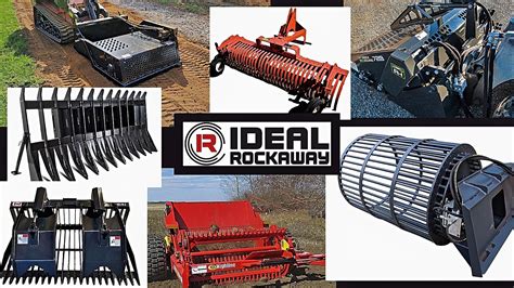 gravel rake for skid steer|best skid steer harley rake.